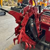 Cadena de zanjadora de bajo MOQ para tractor, zanjadora de cadena para tierra dura, cadena de zanjadora en venta para zanjado de huertos
