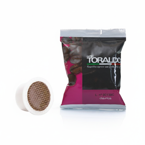 Juego de Cápsulas de Café Compatibles con el Sistema Uno de 100 Unidades de la Marca Toraldo Classica, de Aluminio y Plástico con Tapas de Cerámica, 0.13/Cápsula - Product Image 2