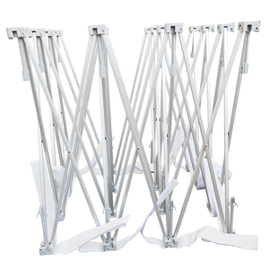 1 phút lắp ráp kim loại Triển Lãm Đứng 3x3 đến 3x6 cong thẳng nhôm vải Backdrop <span class=keywords><strong>Pop</strong></span> <span class=keywords><strong>Up</strong></span> hiển thị với tường biểu ngữ - Product Image 4