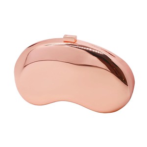 Sac de soirée en métal scintillant pour femme avec pochette métallique en forme de coquille à la mode - Product Image 1