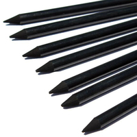 Ensemble professionnel de 12 pièces crayon à dessin crayon à charbon de bois crayon à graphite sans bois pour croquis