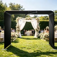 YPT 360 Photo Booth, cadre en alliage d'aluminium, éclairage LED, télécommande, impression instantanée, compatibilité multi-appareils