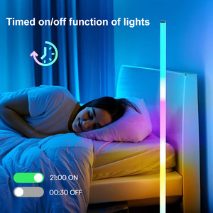 <span class=keywords><strong>RGB</strong></span> LED 360 ° xuyên biên giới sàn ánh sáng đầy màu sắc góc đèn với cho giọng nói điều khiển âm nhạc bầu không khí đón đèn - Product Image 2