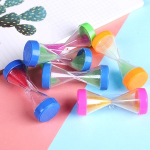 Juguetes clásicos Mini pequeño reloj de arena estudiante temporizador dibujos animados pequeños juguetes creativos - Product Image 4