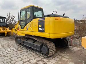 Excavatrice utilisée KOMATSU PC160-7 des prix bon marché excellente représentation Excavatrice utilisée KOMATSU à vendre - Product Image 5