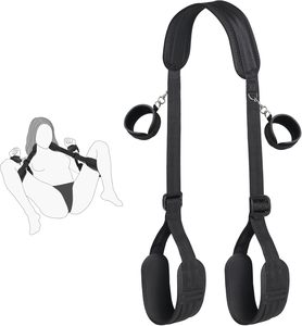 Kit BDSM per Bondage, Set di Cinghie per Letto, Cinghie Regolabili per Gambe, Manette per Giochi di Coppia SM, Giocattolo Sessuale per Donne - Product Image 1