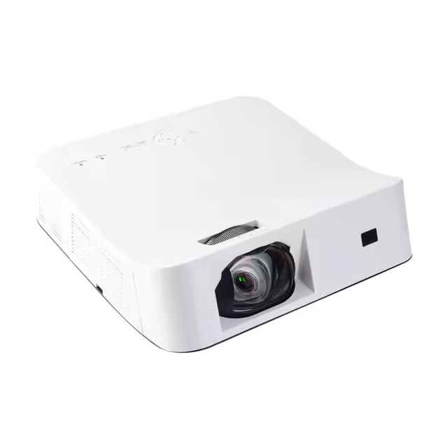HaoMingLCU5 1920*1200 Native 4K Max 3LCD Ultra Short Throw Laser Projector 5000 Ansi Lumens Multi-interfaces Professional School