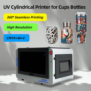 360 °   <span class=keywords><strong>Impresora</strong></span> UV Rotativa de Cilindro de Alta Resolución <span class=keywords><strong>para</strong></span> <span class=keywords><strong>Escritorio</strong></span>, DIY <span class=keywords><strong>para</strong></span> Botellas, Vasos y Tazas de Plástico, Vidrio y Aluminio - Product Image 2