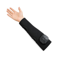 Masseur de bras électrique à pression d'air, masseur chauffant pour poignets et mains, sans fil, rechargeable