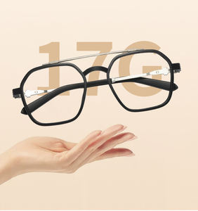 <span class=keywords><strong>Gafas</strong></span> de estilo <span class=keywords><strong>aviador</strong></span> con marco óptico para ordenador, anteojos a la moda, con bloqueo de luz azul - Product Image 3