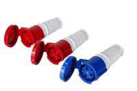 Prise et fiche industrielles SFE IP67 220-415V 3P 4P 5P mâle et femelle étanches 16A 32A 63A en cuivre