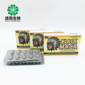 Own Factory High Quality Vigorous Peruvian Black Maca Root Powder Tablets Capsule Pill For Improve Immunity