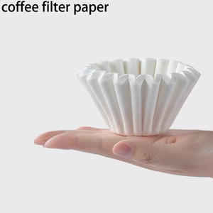 Filtres à café en papier à fond plat en forme de vague, taille 155, 100 pièces, compatibles avec le filtre à café Wave 155, vente directe d'usine HUIMING - Product Image 2
