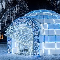 Decoración de Faroles Personalizados para Parques de Atracciones, para Uso en Interiores/Exteriores, Espectáculo de Luces para Parques Temáticos Navideños