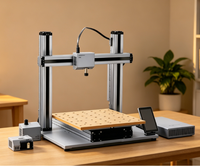 Imprimante 3D FDM de bureau Snapmaker A350T 3-en-1 avec graveur laser et module de fraisage CNC, nivellement automatique du plateau, connexion Wi-Fi