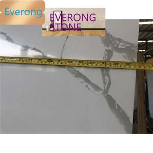 <span class=keywords><strong>3200X1600</strong></span> แผ่นหินควอตซ์ Calacatta ที่จับคู่หนังสือสําหรับหินเคาน์เตอร์ครัว - Product Image 6