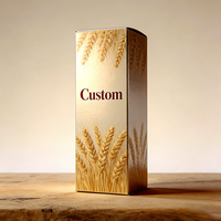 Caja de Vino Plegable de Lujo TongKun, Reciclable, de Cartón Kraft, con Grabado en Relieve, para una Sola Botella, Empaque de Regalo para Licor o Vino, Tamaños Personalizables