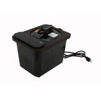 Generador de Vapor Portátil con Control Remoto, Olla de Acero Inoxidable, Máquina de Spa con Pantalla de Temporizador 95