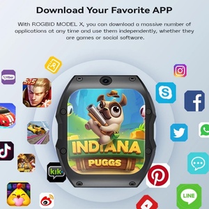 Reloj Inteligente Rogbid Modelo X 4G para Hombre, 4G 128G, Android, Resistente al Agua IP68, 1050mAh, Cámara de 13MP, GPS, WIFI, Pantalla HD de 2.1 Pulgadas 400*454 - Product Image 4