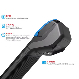 5.5 inch thông minh Android di động hệ thống POS Bluetooth USB nfc-thanh Toán xổ số điện thoại di động POS Máy V510 - Product Image 2