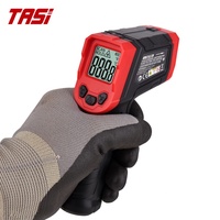 Termómetro Infrarrojo Sin Contacto TASI TA600A+ con Pantalla LCD Retroiluminada de Plástico, IP43, Comunicación USB, Personalizable, Compatible con OEM/ODM