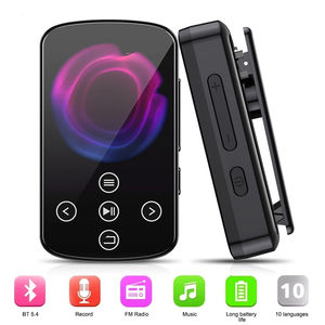 Lecteur MP3 avec écran couleur TFT personnalisé, Bluetooth 5.0, radio FM, lecteur de livres électroniques, enregistreur, prend en charge les cartes TF jusqu'à 128 Go, lecteur de musique portable - Product Image 6