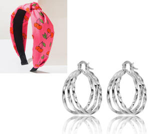 Set Regalo Donna: Accessori per Capelli all'Ingrosso, Fasce Designer e <span class=keywords><strong>Orecchini</strong></span> Moda - Product Image 5