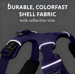 เสื้อกั๊กสายรัดสุนัขแบบยุทธวิธีเสื้อกั๊กสำหรับสัตว์เลี้ยงแบบไม่ต้องดึงพร้อมที่จับควบคุมง่ายสำหรับการเดินแถบสะท้อนแสง - Product Image 4