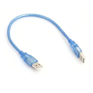 Kabel ekstensi USB 2.0, kabel ekstensi USB pria KE pria, kabel ekstensi USB 30cm, kabel pendek