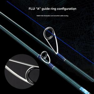 Caña de Pescar ECOODA de Alta Sensibilidad y Gran Poder de Agarre para Pesca Lenta con Señuelos de Calamar, Camarones y Lubina - Product Image 4