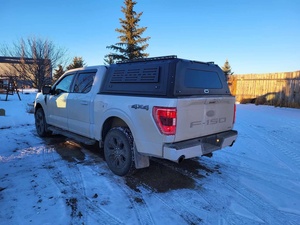 Toldo de aluminio de techo rígido a prueba de herrumbre para Ford F150 Ranger Raptor, carcasa de aluminio ligera para caravana - Product Image 3