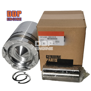 Kit de piston de moteur diesel pour machines de construction 3801818 3050366 avec segments de piston pour Cummins NT855 NTA855 - Product Image 2