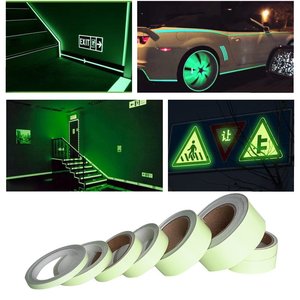 Adesivo in vinile in PVC fotoluminescente colorato con caratteristiche non tearable e stampabili per il taglio della macchina Glow in the Dark <span class=keywords><strong>Tape</strong></span> - Product Image 5
