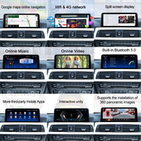 Radio GPS con Pantalla Dividida de 12.8" HD 2400X900, Snapdragon, CarPlay Inalámbrico, Android Auto, DSP, Android 15 para Serie 3 E90