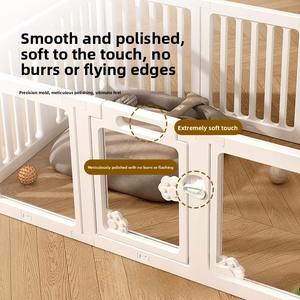 Recinzione in acrilico trasparente per animali domestici in stile moderno box sicuro per cani - Product Image 4