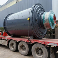Molino de Bolas Controlado por PLC de 2400x3000, Fabricado en Hongke, Henan, China, con Motor AC, Caja de Engranajes, Capacidad de 15-65t/h, 1 Año de Garantía, Directo de Fábrica