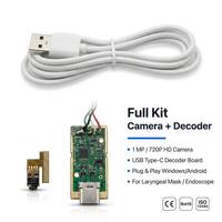 Module de caméra endoscopique 1280x720 avec capteur CMOS 1.0MP USB 2.0 et 4 LED, fréquence d'images réglable pour usage médical et visuel sur écran