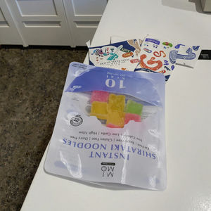 Bolsas de embalaje con cremallera de calamar de ternera de caramelo selladas de tres lados con ventana brillante personalizables de diferentes tamaños - Product Image 6