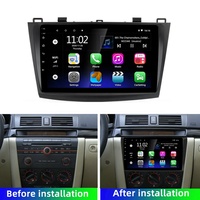 Pour Mazda 3 2010-2013, autoradio Android 16 avec Carplay sans fil 4-64G, Android Auto, GPS, Wifi