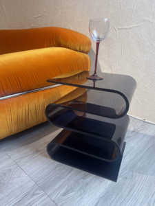 Estantería Moderna Transparente de Acrílico para Libros y Revistas, Exhibidor de Acrílico para Libros, Marca Disen Furniture - Product Image 6