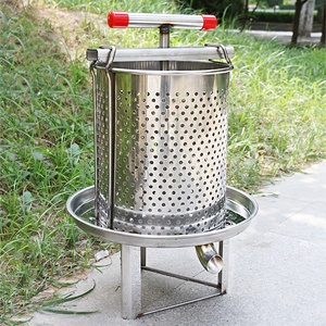 Prensa de Cera de Acero Inoxidable 304 Modelo BCA51C-1 para Miel de <span class=keywords><strong>Abeja</strong></span> con <span class=keywords><strong>Malla</strong></span>, Suministros de Apicultura de China - Product Image 4