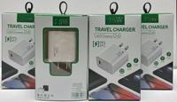Cargador Rápido PD Tipo-C de 25W con Enchufes EU/US para Laptop, Teléfono Móvil, Auriculares y Reloj Inteligente, Adaptador Universal de 5V/3A