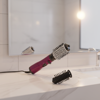 Nouvel outil de coiffage électrique haute vitesse 2-en-1, accessoires professionnels, système complet de soin des cheveux, bouclage, volumisation, lissage