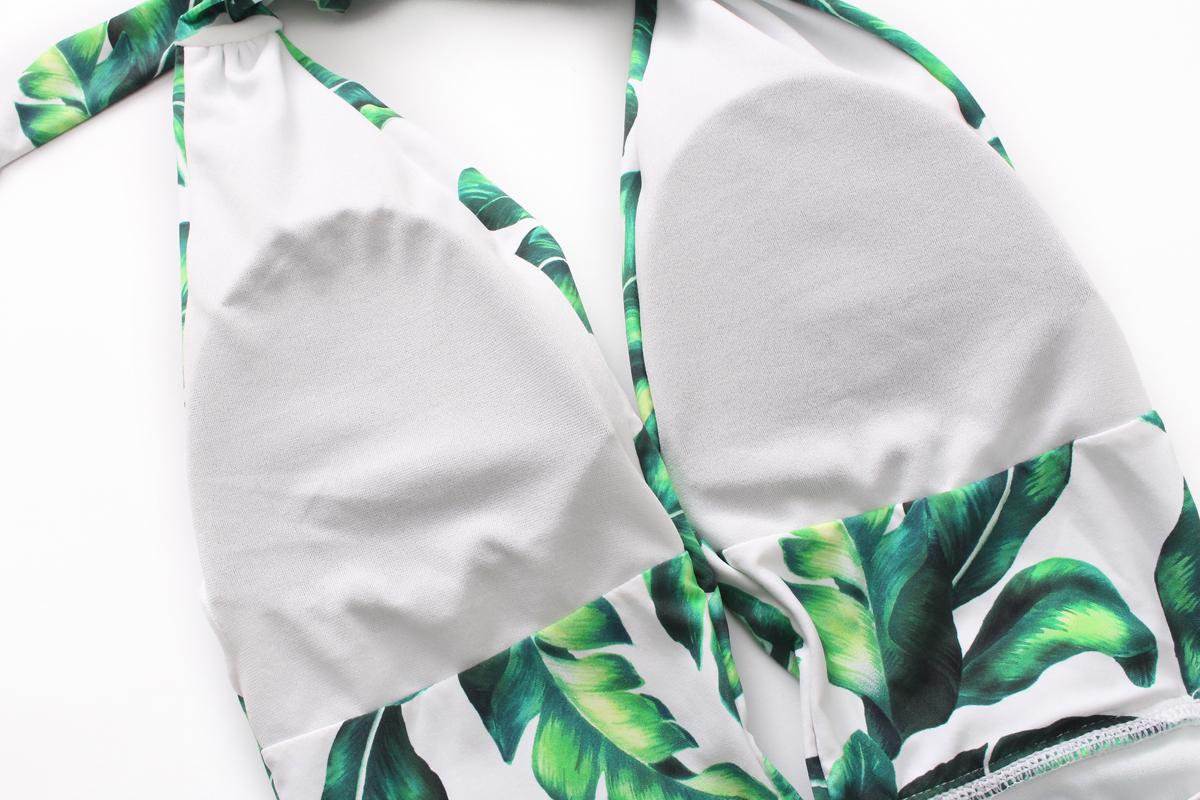 One-piece swimsuit printed swimsuit custom swimwear sexy bikini