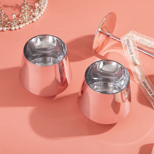 Бокалы с покрытием из розового золота - Product Image 2