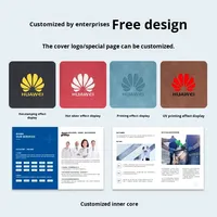 Carnet de notes A5 en cuir PVC magnétique de haute qualité pour étudiants, vente en gros, bloc-notes personnalisable pour le bureau et les événements culturels