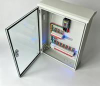Armoire de commande électrique DR Custom PLC, coffret de distribution basse tension, armoire de distribution électrique, indice de protection IP55, 100A 480V