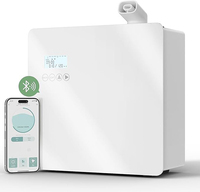Diffuseurs d'arôme en métal à panneau acrylique commercial diffuseur de parfum sans eau HVAC diffuseurs de parfum modernes à télécommande Wifi
