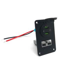 שקע USB כפול 12V 24V QC3.0 עם מד מתח LED מחבר למשאית קרוואנים - Product Image 2