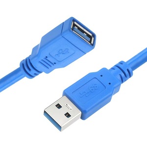 Câble d'extension <span class=keywords><strong>USB</strong></span> 3.0 mâle-<span class=keywords><strong>femelle</strong></span> bleu, entièrement blindé, 3m 5m, câble de données haute vitesse pour ordinateurs, cuivre sans oxygène - Product Image 5